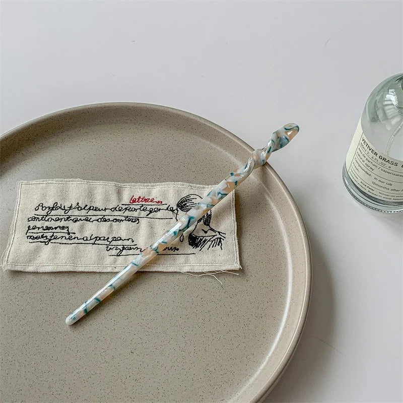 Acetate Butterfly Hair Claw Colorful French Style Hair Styling Tools Accessories Retro Elegant Hair Clamps Women Sweet Hairpins