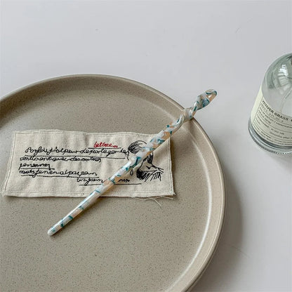 Acetate Butterfly Hair Claw Colorful French Style Hair Styling Tools Accessories Retro Elegant Hair Clamps Women Sweet Hairpins