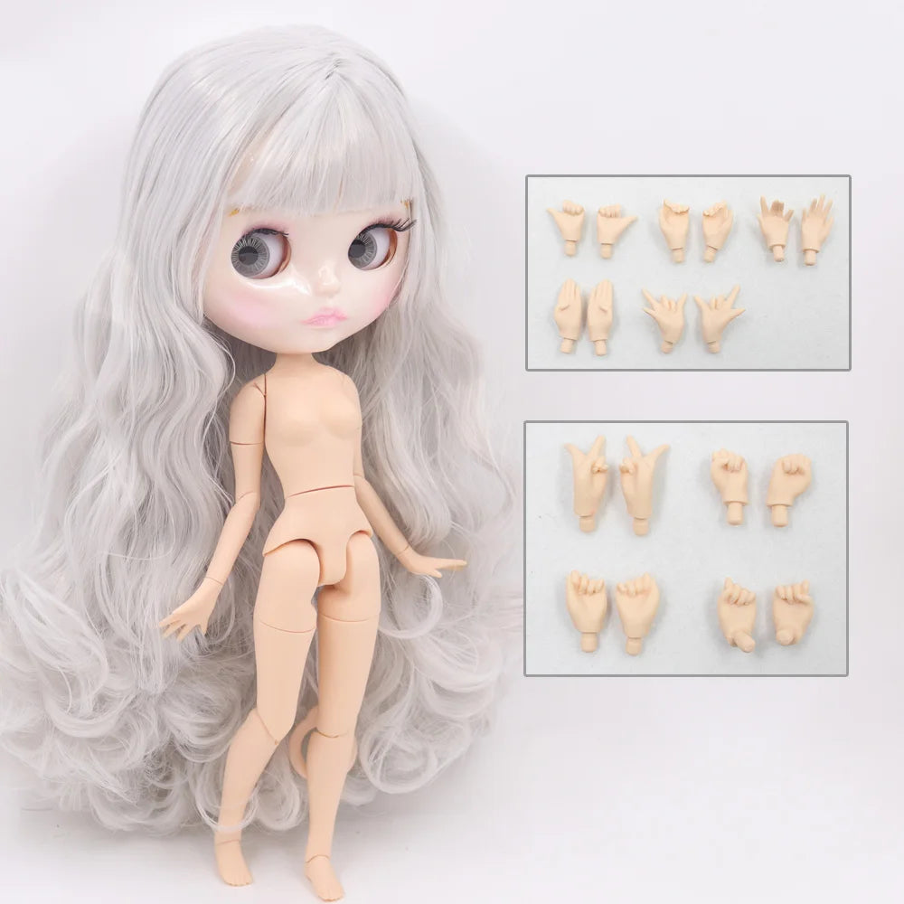 ICY DBS blyth doll 1/6 bjd toy joint body white skin 30cm on sale special price toy gift anime doll