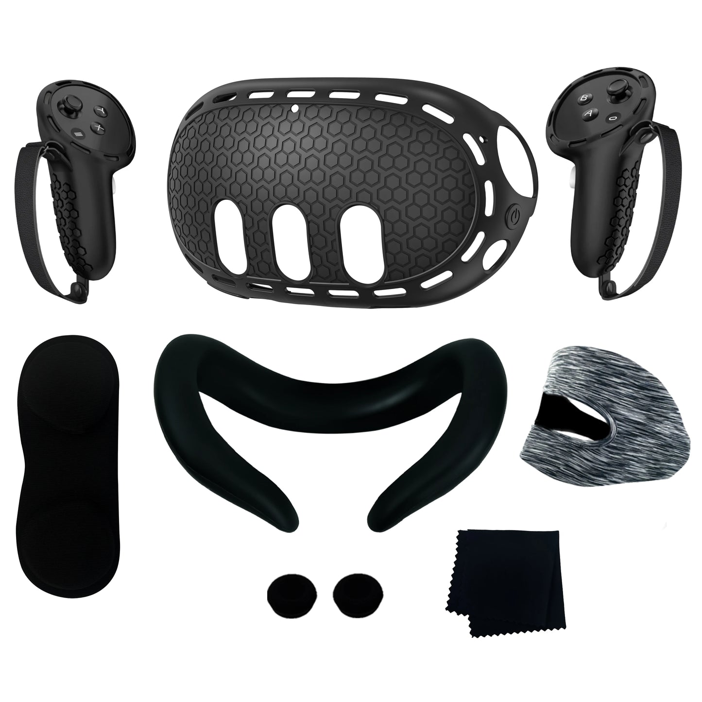 Silicone Protective Cover For Meta Quest 3 Replacement Anti-Leakage Nose Pad Mask Case VR Shell Cover VR Accessories