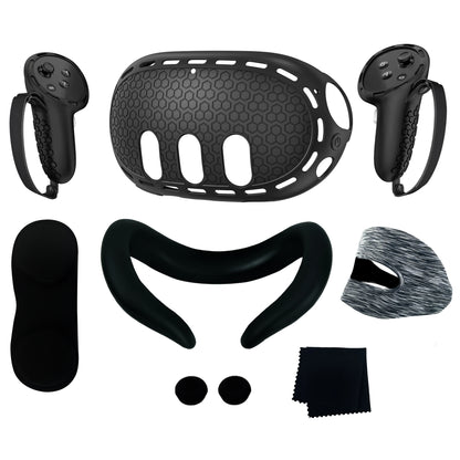 Silicone Protective Cover For Meta Quest 3 Replacement Anti-Leakage Nose Pad Mask Case VR Shell Cover VR Accessories