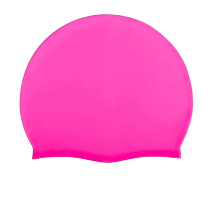 Unisex Adult Silicone Swim Cap Waterproof Swimming Hat Non Slip Bathing Pool Hat Elastic Silicone Cap for Long and Short Hair