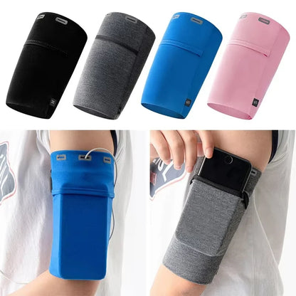 1pc Running Mobile Phone Arm Bag Universal Breathable Sports Accessories Armband Jogging Bag Phone Armband Case Outdoor Arm Bag