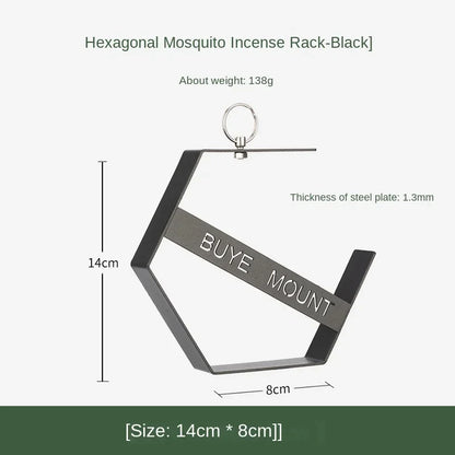 Outdoor Mosquito Coil Tray Camping Tools Tourist Hiking Mosquito Coil Holder Camping Supplies Hanging Mosquito Coil Holder