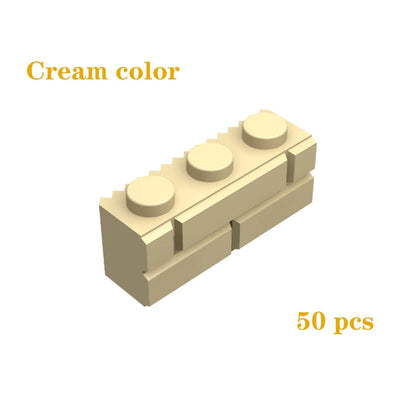 DIY Building Blocks Figures City MOC Thick Wall Bricks Educational Creative Toys for Children Size Compatible with All Brands