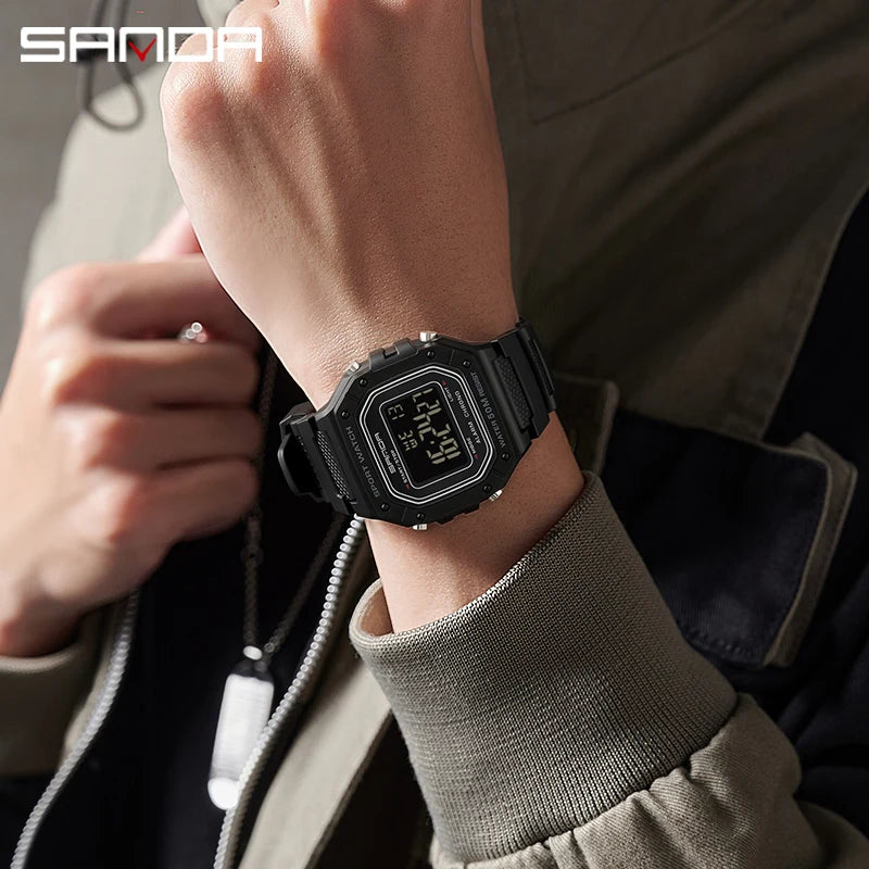 SANDA Top Brand G Style Sports Men Watches Fashion Shockproof Waterproof LED Digital Watch Man Military Clock Relogio Masculino
