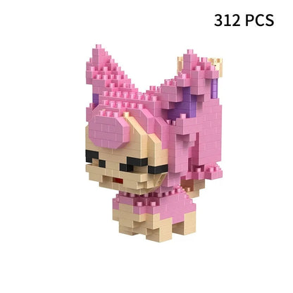 Building Blocks Assembly Anime Picachu Charizard Doll Blastoise Bulbasaur Gengar Bricks Figures Toy for Kid Gift hot