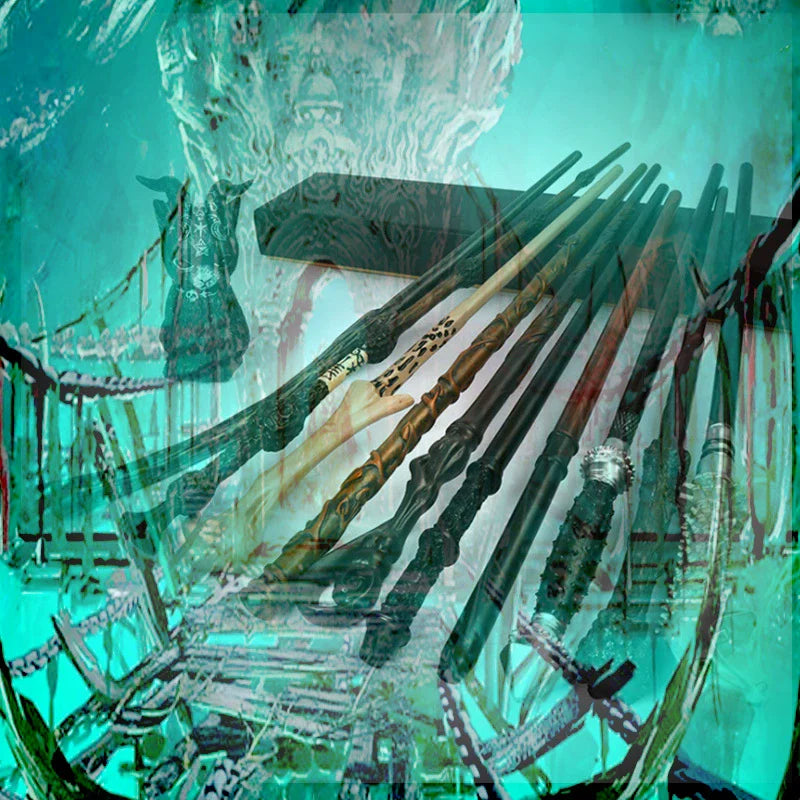 Halloween Scepter Magic Wand Cosplay Magic Tricks Classic Toys Wand Cosplay Props Halloween