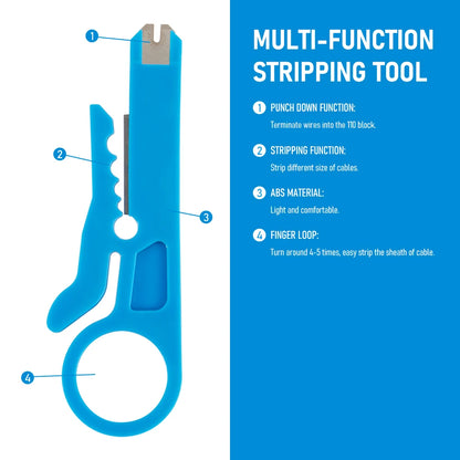 Cable Stripping Wire Cutter Crimping Tool Multi Stripper Knife Crimper Pliers Mini Portable Decrustation Electrical Straight