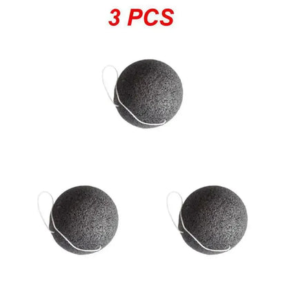1/3/5/10PCS Konjac Sponge Beauty Essentials 100% Natural Konjac Puff Facial Pore Cleaner Washing Sponge Face Skin Care Tools