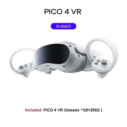 Pico 4 PRO VR Streaming Game Glasses Advanced All In One Virtual Reality Headset Display 55 Freely Popular Games 256GB 3D 8K