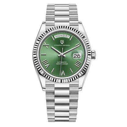 New PAGANI DESIGN DD36 Gold Luxury Automatic Mechanical Watch For Men ST16 100M Waterproof AR Sapphire Glass Wristwatch Men