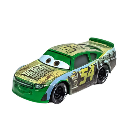 Disney Pixar Cars 3 Lightning Mcqueen Smokey Chick Hicks Collection 1:55 Diecast Vehicles Alloy Car Toys Model For Children Gift
