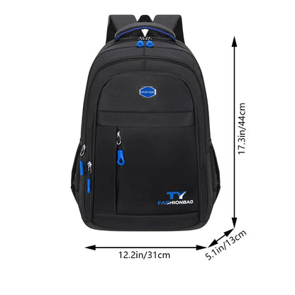 Men's and women's large-capacity trendy outdoor travel casual backpacks and schoolbags, airplane cabin backpacks
