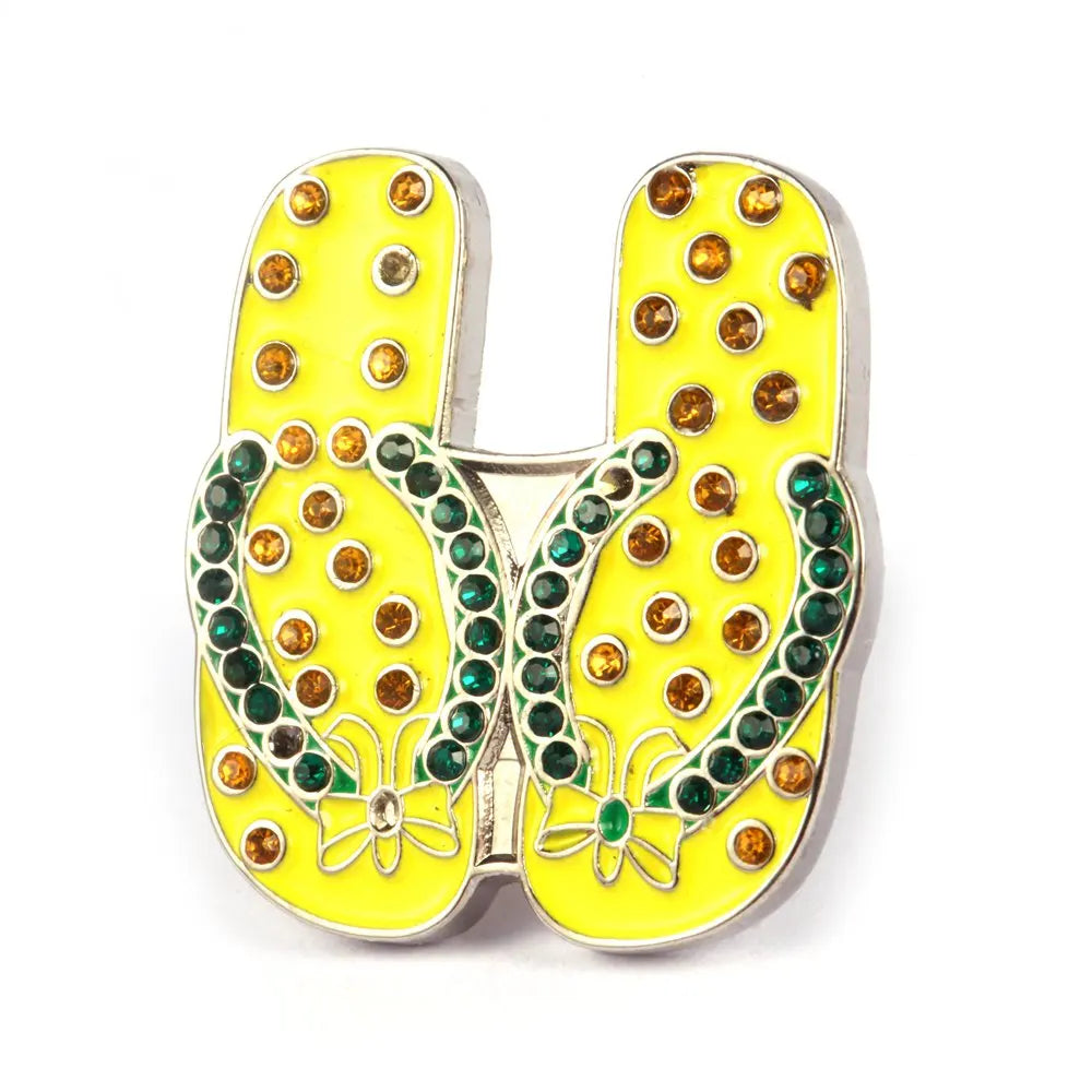 New Arrival Golf Marker  Golf Hat Clip Magnetic Alloy Golf Mark for Golf Ball Sport