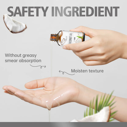 Ätherisches Kokosöl, geeignet für Massage, Schaben, Aromatherapie, Diffusor für Gesicht, Haare, Wimpernpflege, universelles ätherisches Öl 