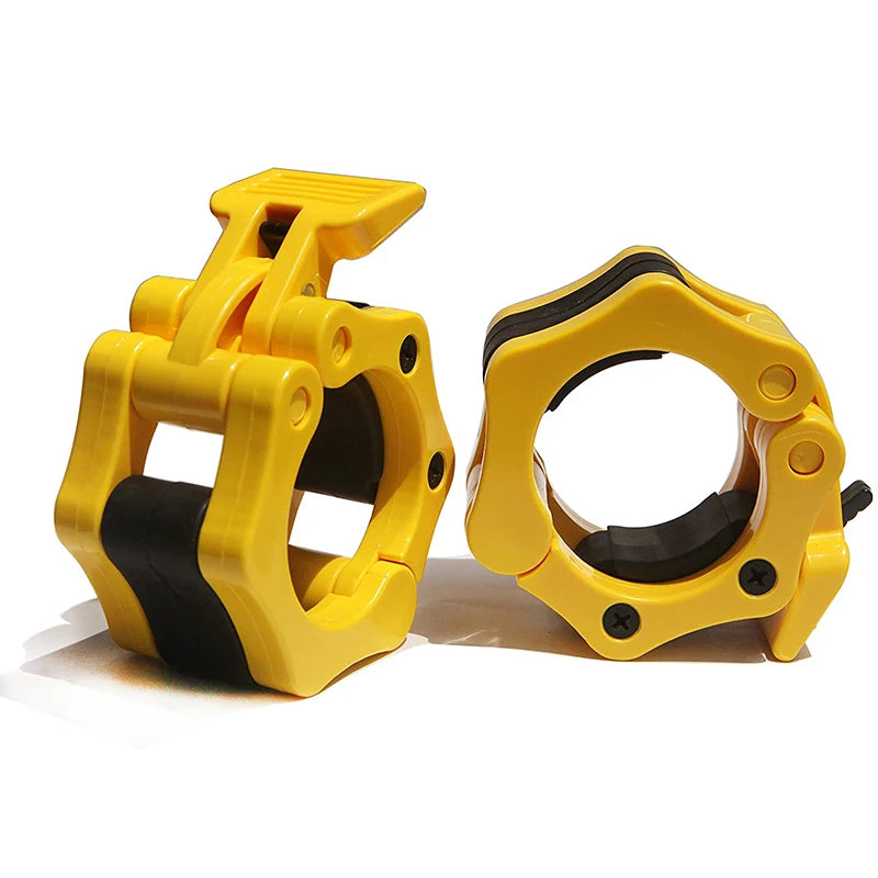 Pro Dumbbell Barbell Bar Clip Collar Barbell Lock Clamps Quick O-Rod Chuck Weight Lifting Bar Gym Dumbbell Fitness Body Building