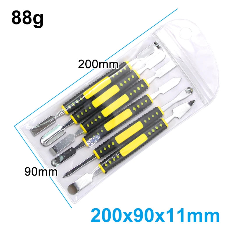 6-in-1 Pry Bay Disassembly Battery Screen Frame Flat Pry Bar Injection Molding Repair Tool
