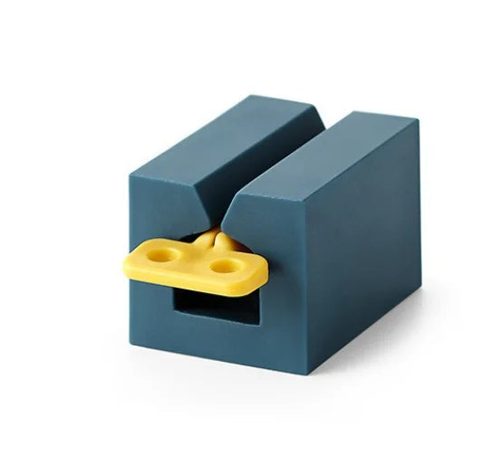 Toothpaste squeezer, roller tube toothpaste squeezer with frosted handle, toothpaste holder, vertical bathroom organizer