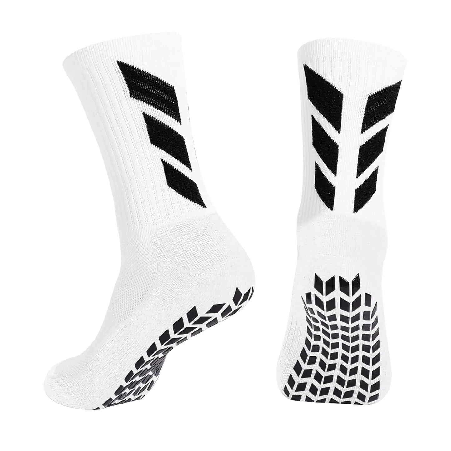 1 pair of socks football socks men's anti slip hospital yoga anti slip training sports socks