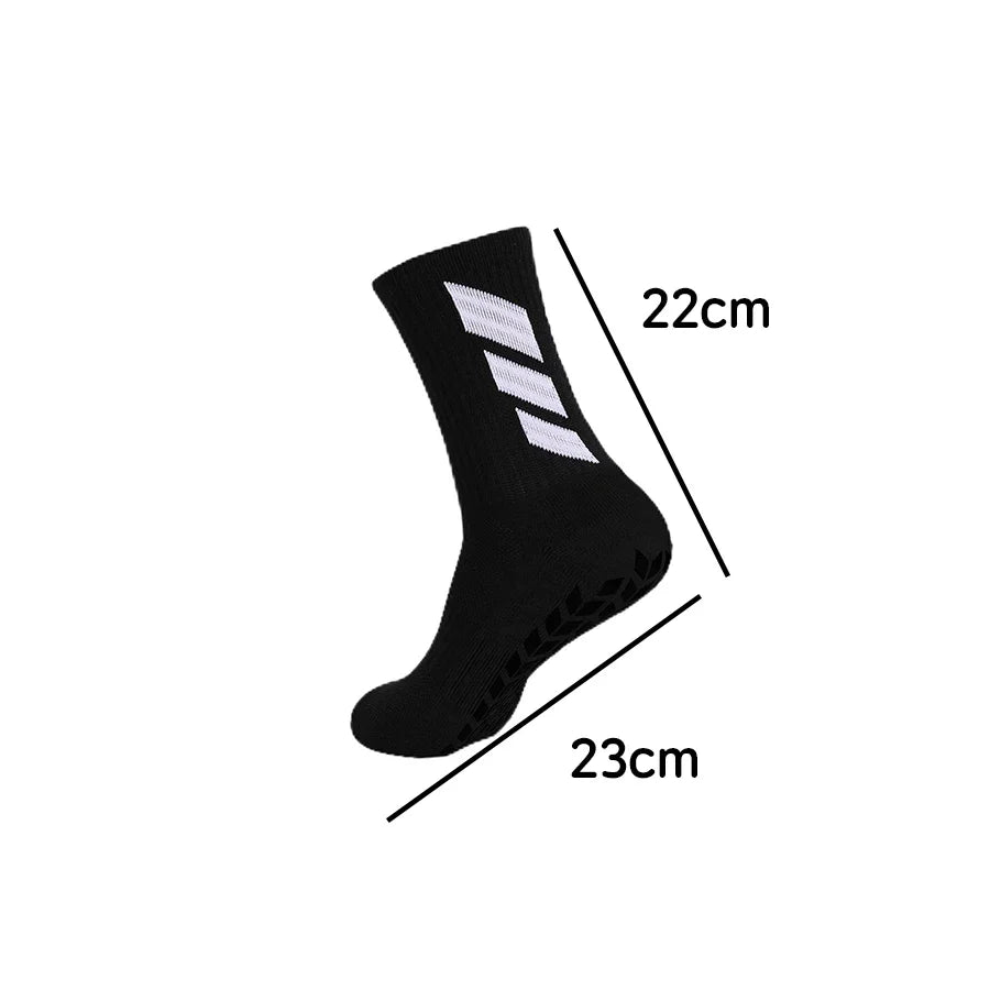 1 pair of socks football socks men's anti slip hospital yoga anti slip training sports socks