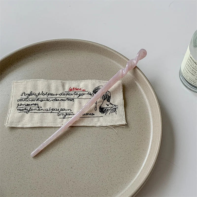 Acetate Butterfly Hair Claw Colorful French Style Hair Styling Tools Accessories Retro Elegant Hair Clamps Women Sweet Hairpins