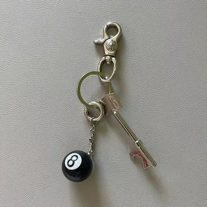 New Star Essential Icon Carabiner Keychain Blackout Women Men High Quality Oval Solid Belt Buckle Unisex Couple Sliver Key Ring