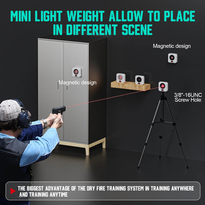 Infrared Induction Electronic Scoring Laser Target Color Sensitive Shooting Practice with Sound Effects Training Toy Equipment