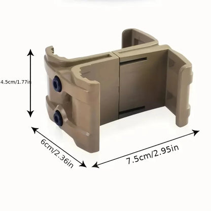 DEZITION Tactical Rifle Gun Mag Parallel Connector For M4 AR-15 Double Magazine Coupler Connector Clip Hunting Accessories