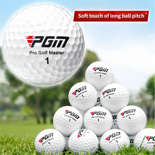 PGM White golf ball Three-layer game ball with LOGO weight 44g hardness 80 Q002