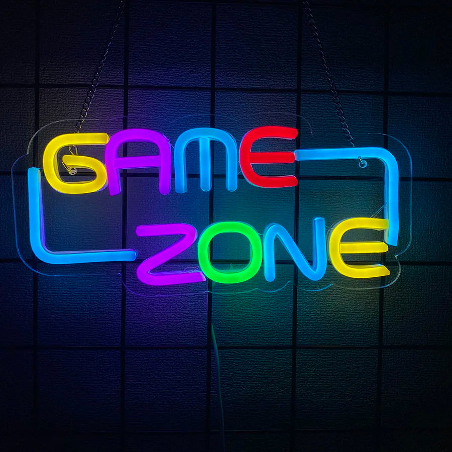 Game Cyberpunk Edge Runner Neon Sign for Game Zone Decor,Led Lights for Man Cave Gaming Room Internet Bar or Bedroom Decor