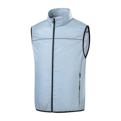 Cooling Fan Vest Hiking Air-conditioned Clothes Men Women Cooling Vest Work Sport Outdoor Camping Fishing Summer Cool Jacket