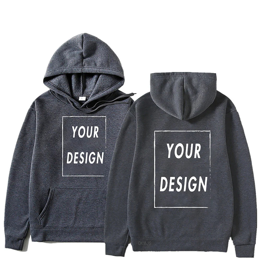 Your Own Design Brand Logo/Picture Personalized Custom Anywhere Men Women DIY Hoodies Sweatshirt Casual Hoody Fashion New