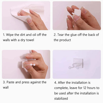 10pcs-Home Garden Plant Climbing Wall Fixture Clips Rattan Vine Fixer Self-Adhesive Plant Climbing Wall Fixed Buckle Hook