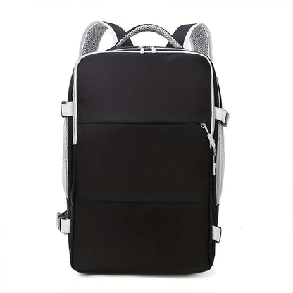 Large Capacity Fashionable Travel Backpack with Adjustable Suitcase, Travel Storage Bag, Multifunctional Leisure Bag