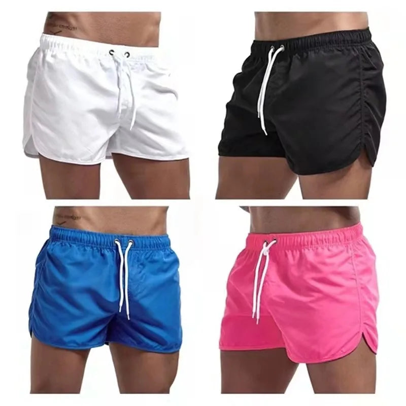 2025 Men's Swim Shorts Summer Colorful Swimwear Man Swimsuit Swimming Trunks Sexy Beach Shorts Surf Board Male Clothing Pants