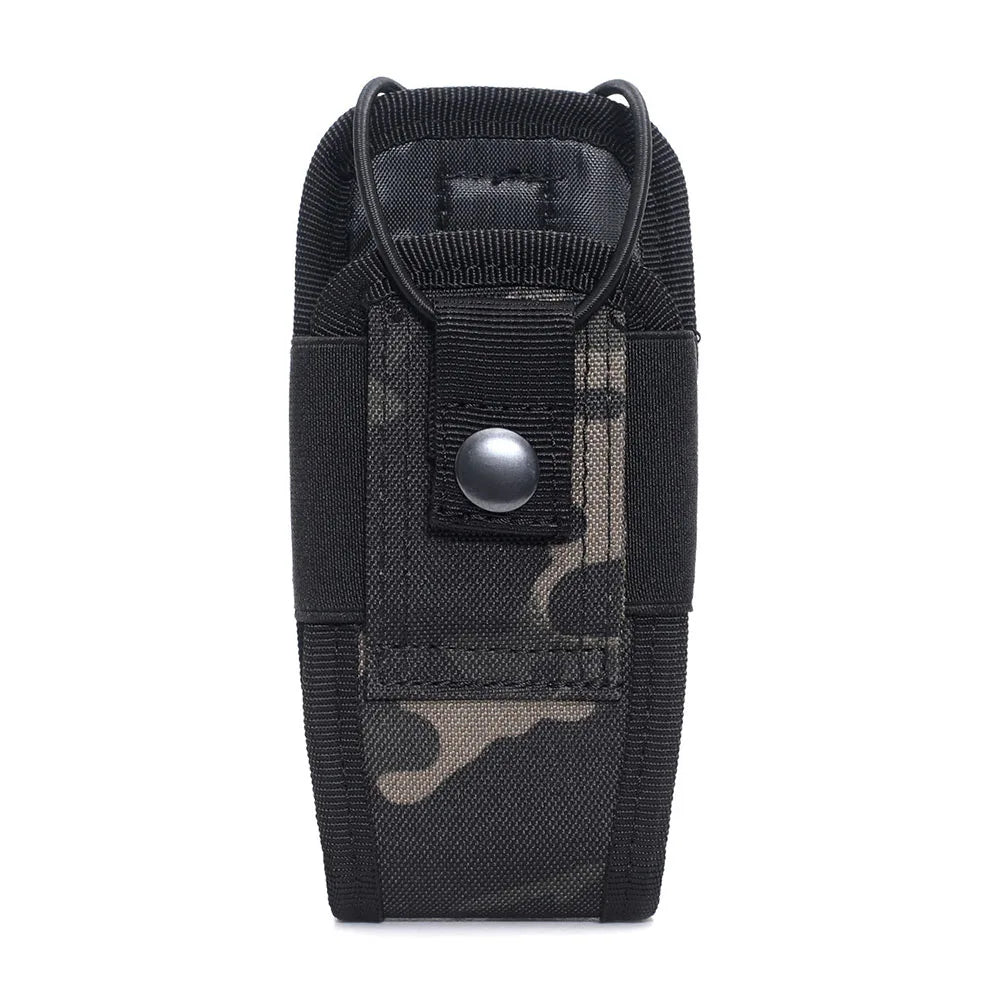 Universal Radio Holsters for Duty Belt Vest Radio MOLLE Pouch Tactical Walkie-Talkie Bag for Hunting Camping Adventure