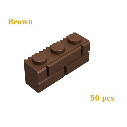 DIY Building Blocks Figures City MOC Thick Wall Bricks Educational Creative Toys for Children Size Compatible with All Brands