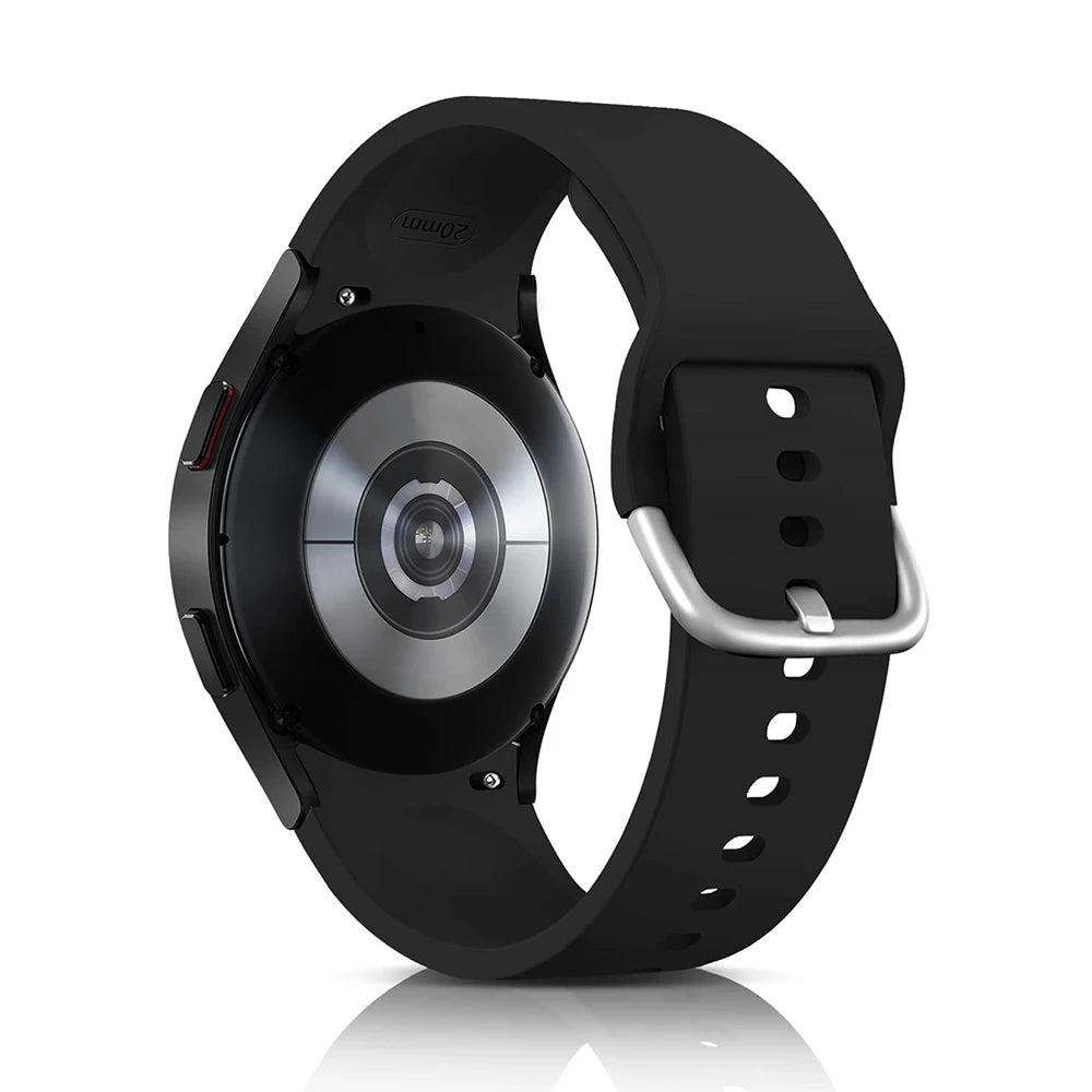 Silicone Strap For Samsung Galaxy Watch 7 6 5 4 44mm 40mm pro 45mm Sport 20mm Watchband Bracelet Galaxy Watch6 Classic 43mm 47mm