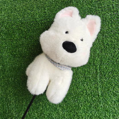 Highland Dog Golf Driver Headcover Fairway Wood Blade Putter Head Cover Drop Shipping