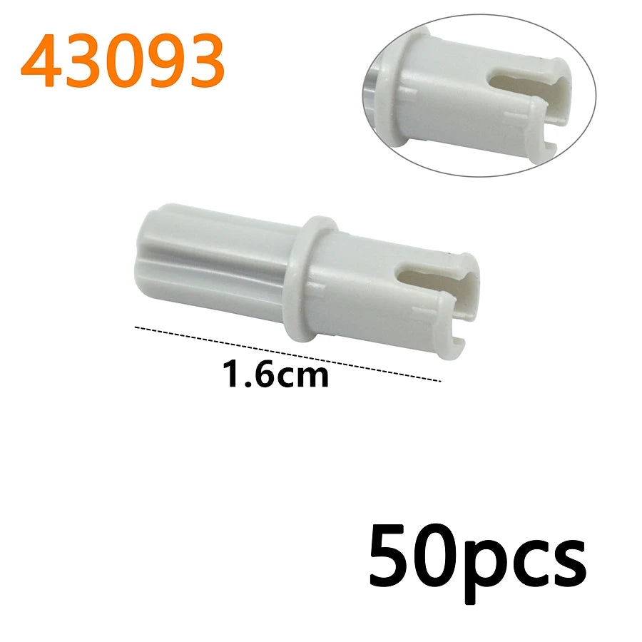 MOC Bolt Pin with Friction Peg Cross Axle Technical Building Blocks DIY Connector Bricks Compatible 2780 3673 77765 32556  32054