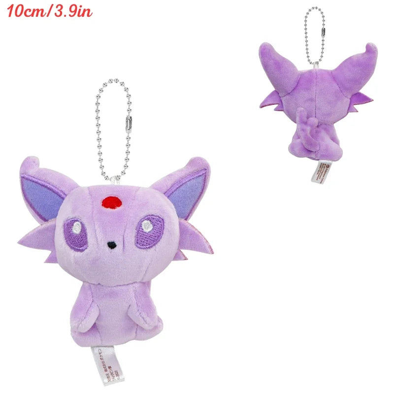 Eevee Umbreon Sylveon Espeon Vaporeon Plush Toys Sylveon Keychain Gengar Duskull Haunter Flareon Stuffed Peluche Doll Gifts Kids