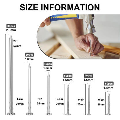 280pes Steel Nail Round Head Tack For Jewelry Box Hinge Golden Silver Antique Brass Fastener Pushpin Hardware