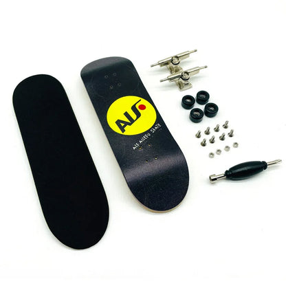 Creative Mini Finger Skateboard Fingerboard Colourful Skatepark Maple Double Rocker Sport Bearings and Palm Slide Board