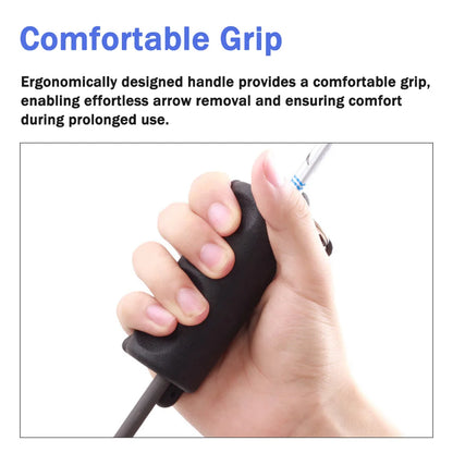 DEZITION Outdoor Rubber Arrow Puller Remover Rubber Gel Archery Shoot Bow With Keychain Tool Shooting Target Bow Accessories