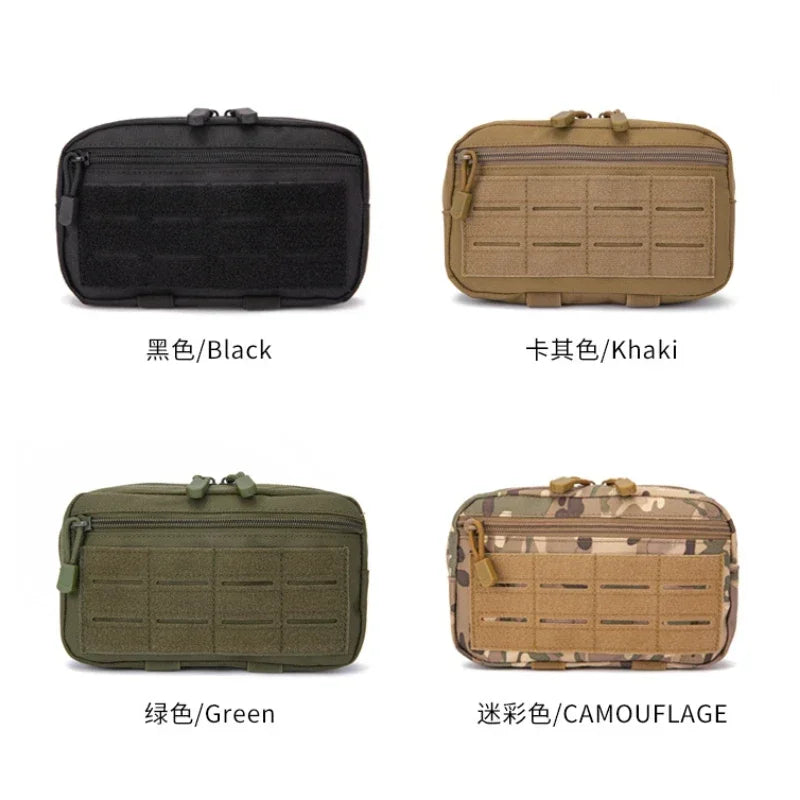 Tactical Molle EDC Pouch First Aid Kit Pouch Cell Phone Pouch Holder Waist Pack Emergency EMT Utility Tool Pouches Hunting Bags