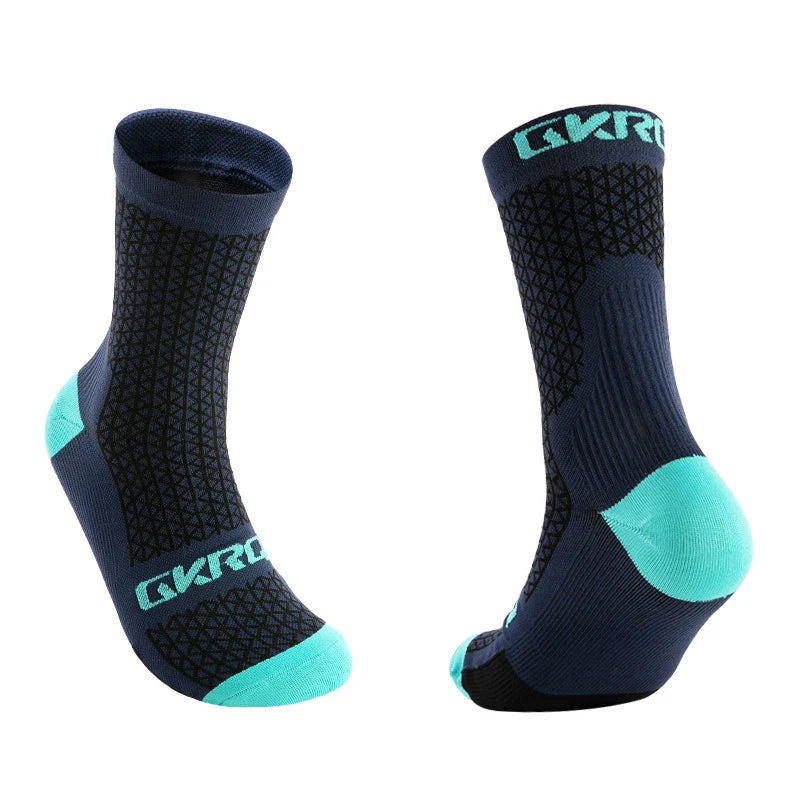 New cycling socks High Quality compression socks men and women soccer socks basketball Outdoor Running Professional