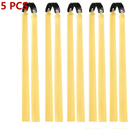 1/3/5Pcs 2.0mm Thickened Slingsshot Rubber Band High Elasticity High Precision Latex Rubber Band Slingshot Shooting Accessories