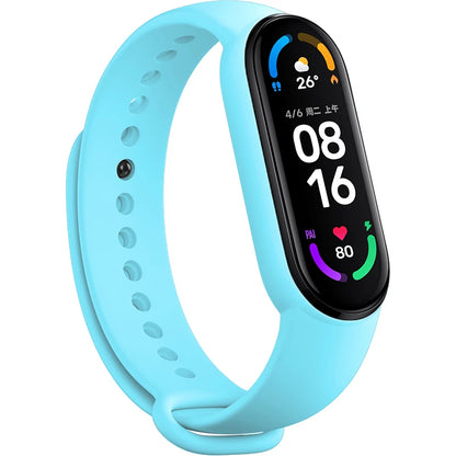 Watch Strap For Xiaomi Mi Band 7 6 5 4 3 Wristband Silicone Bracelet Wrist Straps MiBand 3/4 band5 band6 Smartwatch Accessories