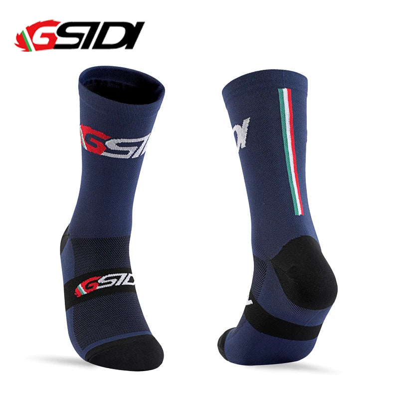 Gsidi New Cycling Socks High Quality Compression Men  Bike Outdoor Women Running Professional Sports Running